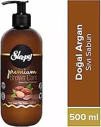 Sleepy Premium Brown Care Doğal Argan Sıvı Sabun 500 ml