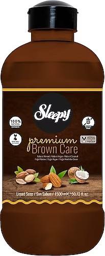Sleepy Premium Brown Care Doğal Argan Sıvı Sabun 1.500 ml