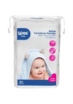 Wee Baby 60'lı Bebek Temizleme Pamuğu