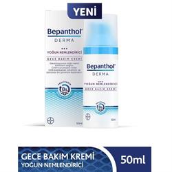 Bepanthol Derma Yoğun Nemlendirici Gece Bakım Kremi 50 ml