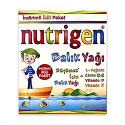Nutrigen Balık Yağı Şurup 200 ml 2 Adet