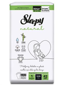 Sleepy Natural 1 Numara  42'li Bebek Bezi