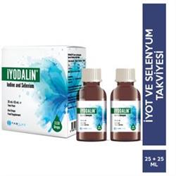 İyodalin İyot ve Selenyum Damla 25+25 ml