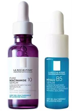 La Roche Posay Niacinamide 10 Serum 30ml + Hyalu B5 Serum 10ml