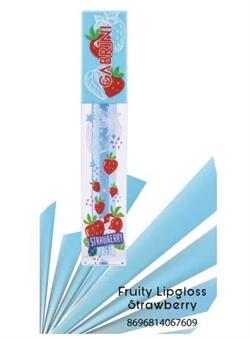 Gabrini Fruity Lipgloss Strawberry