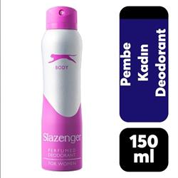 Slazenger Women Perfumed Deodorant, Pembe, 150 mL