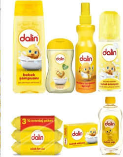 Dalin 7 Parça Bebek Bakım Seti