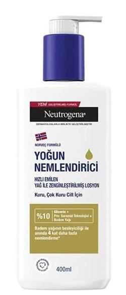 Neutrogena Yağ ilei Zenginleştirilmiş Yoğun Nemlendirici Losyon 400 ml