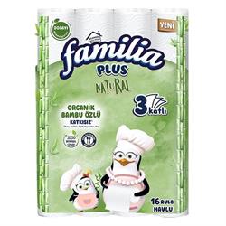 Familia Plus Natural 16'lı Kağıt Havlu