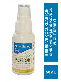 Nurse Harvey's Organics Buzz Off Sinek ve Haşere Kovucu Sprey 50 ml