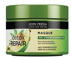 John Frieda Detox & Repair Detoks Etkili 250 ml Onarıcı ve Besleyici Bakım Maskesi