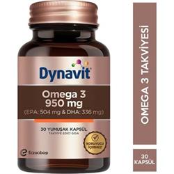 Dynavit Omega 3 Balık Yağı 950 mg 30 Kapsül