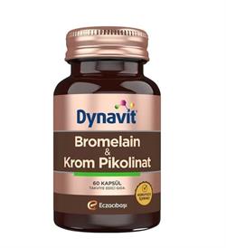 Dynavit Bromelain ve Krom Pikolinat 60 Kapsül