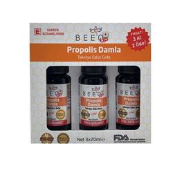 Bee'o Up %30 Propolis Damla 20 ml 3'lü