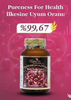 Kiperin Cranberry D-Mannoz 60 Kapsül