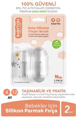 Babyton Silikon Parmak Fırça