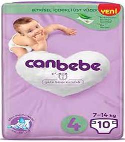 Canbebe 4 Beden Maxi 10 Adet Deneme Paketi Bebek Bezi