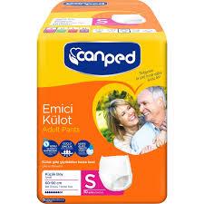 Canped Emici Külot Küçük Boy S 10'lu Hasta Bezi