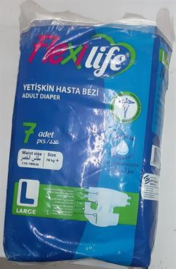 Flexi life 7'Li Paket Hasta Alt Bezi L Beden