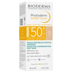 Bioderma Photoderm Nude Touch Very Light 40 ml 50 Faktör Renkli Güneş Kremi