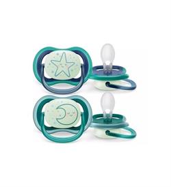 Philips Avent SCF376/13 Ultra Air Night 6-18 Ay 2'li Erkek Emzik