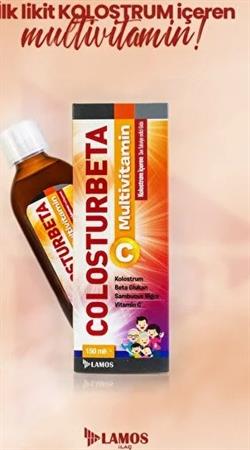 Lamos Colosturbeta Kolostrum İçeren Multivitamin 150 ML