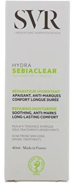 SVR Sebiaclear Hydra Leke Karşıtı Onarıcı ve Nemlendirici Bakım Kremi 40 ml