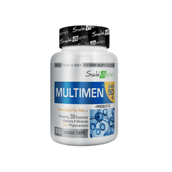 Suda Vitamin Multimen 50+ 50 Kapsül