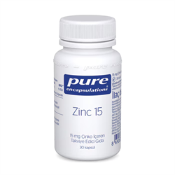 Pure Encapsulations Zinc 15 mg 30 Kapsül
