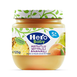 Hero Baby Armut-Şeftali-Ananas 125 G