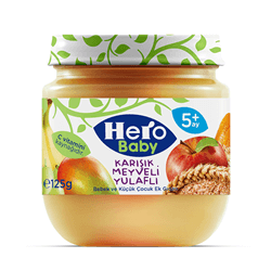 Hero Baby Karışık Meyveli Yulaflı 125 G