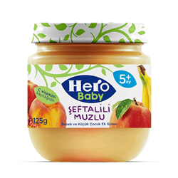 Hero Baby Şeftalili-Muzlu 125 G