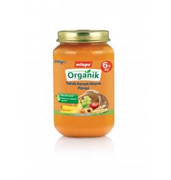 Milupa Organik Tahıllı Karışık Meyve 200 g