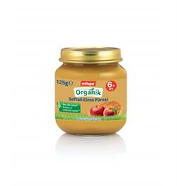 Milupa Organik Şeftali Elma 125 G