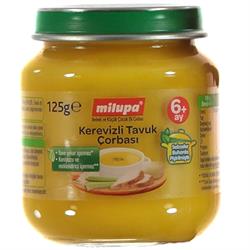 Milupa Kerevizli Tavuk Çorbası 125 gr Kavanoz Maması