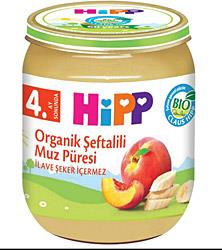 Hipp Organik Şeftalili Muz Püresi