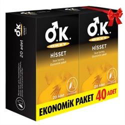 Okey Prezervatif Hisset 40'lı Paket