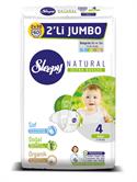 Sleepy  2'li Jumbo Çocuk Bezi Maxi (No:4) 60 Adet