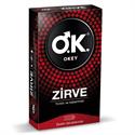 Okey Zirve Prezervatif 10 Adet Tırtıklı ve Kabartmalı Yeni Paket