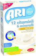 Arı Mama 12 Vitaminli Keçi Sütlü Pirinç Unu 200 gr Kaşık Maması