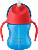 Philips Avent SCF796/01 Desenli Pipetli Bardak 200 ml Mavi