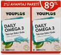 Youplus Daily Omega 3 2'li Paket 30 Kapsül