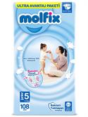 Molfix 5 Numara Junior 108'li Bebek Bezi