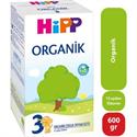 Hipp 3 Organik Devam Sütü 600 gr