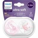 Philips Avent SCF222/02 Ultra Soft Emzik 0-6 Ay Kız 2'li Emzik