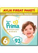 Prima Premium Care 6 Numara Extra Large 93'lü Aylık Fırsat Paketi Bebek Bezi