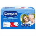 Canped Tekstil Yüzeyli Belbantlı Large 30 Adet