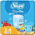 Sleepy Mayo Külot Bez 3-4 Beden Maxi 4-14 kg 20 Adet