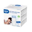 Wee Baby Süt Saklama Kabı 4 x 150 ML mavi