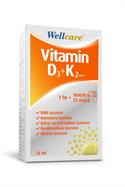Wellcare Vitamin D3K2 1000 IU 12 ml Sprey